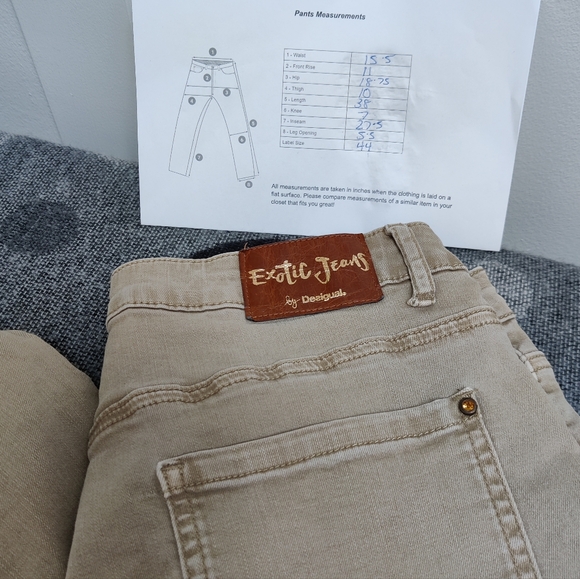 Exotic Jeans by Desigual Size 44 - Picture 10 of 10